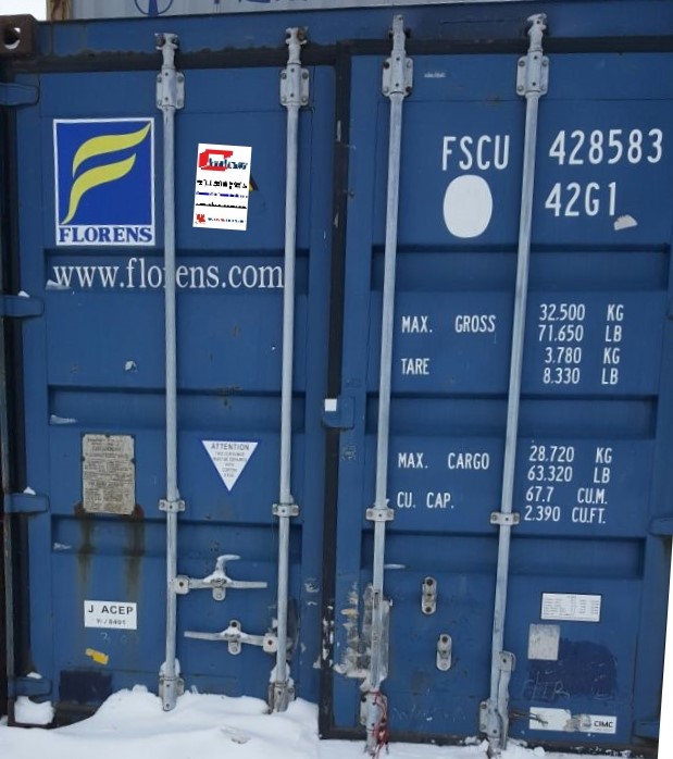 40′ Used Standard Container (8.6 ft High) New Used Sea Can Shipping