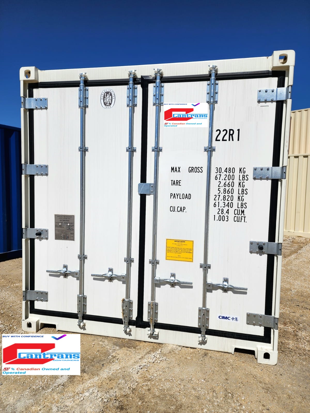 40′ High Cube Used Fully Insulated  (Reefer Container)